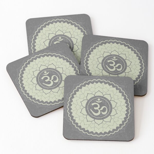 Artikelvorschau, Crown Chakra Mandala - Slate + Tea entworfen und verkauft von Irene Estelle.
