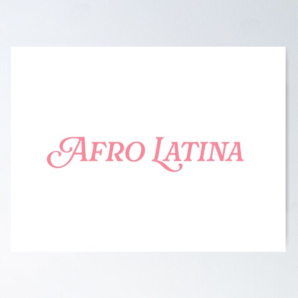 Artikelvorschau, Afro-Latina-Guava-Rosa-Skripttext entworfen und verkauft von flakiita.