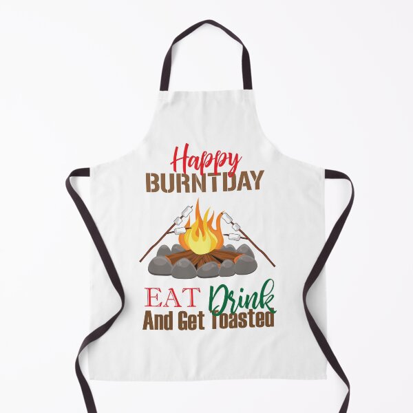 Artikelvorschau, Happy Burntday, iss, trink und lass dich anstoßen entworfen und verkauft von RiloDesignCo13.