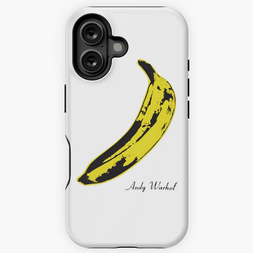 An iPhone But It's Andy Warhol's Banana