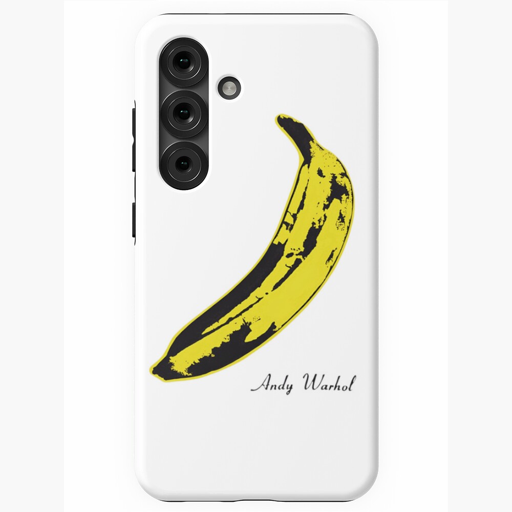 An iPhone But It's Andy Warhol's Banana