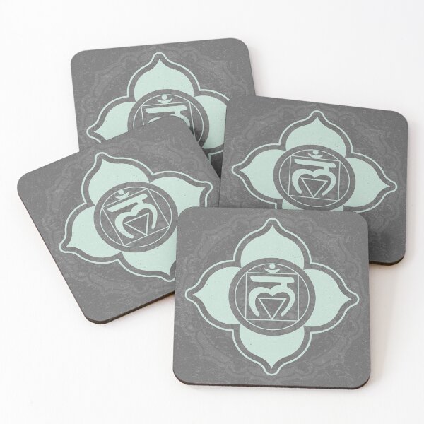 Item preview, Root Chakra Mandala - Slate + Mint designed and sold by Irene Estelle.