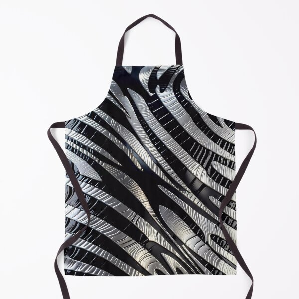 Item preview, Abstract Silver Zebra Skin Pattern designed and sold by TheArtOfPat.