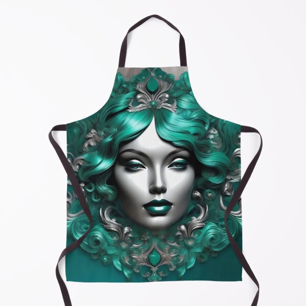 Item preview, Ocean Green & Silver Lady designed and sold by DesignsByPrnces.