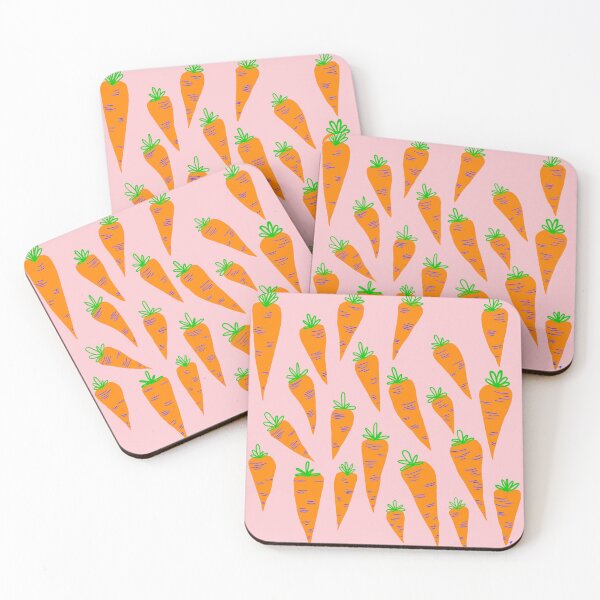 Item preview, Carrots! - Pink Background  designed and sold by The Abysmall.