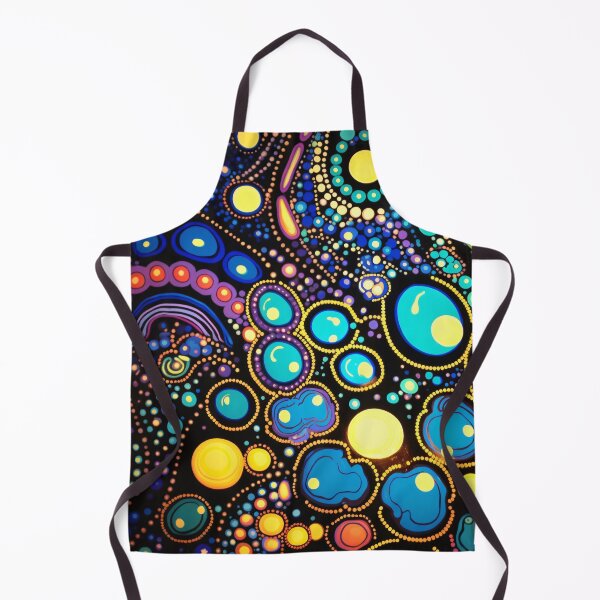 Aperçu de l'œuvre Colorful Cosmic Dance créée et vendue par DeMuurdecoratie.