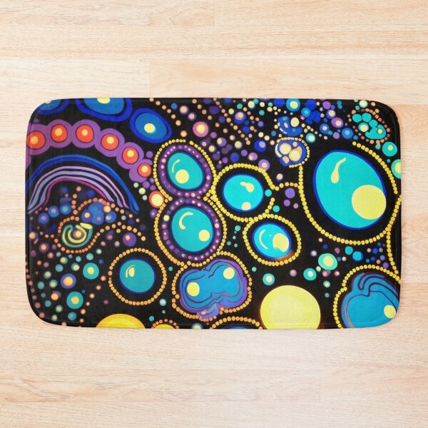 Item preview,  Colorful Cosmic Dance designed and sold by DeMuurdecoratie.