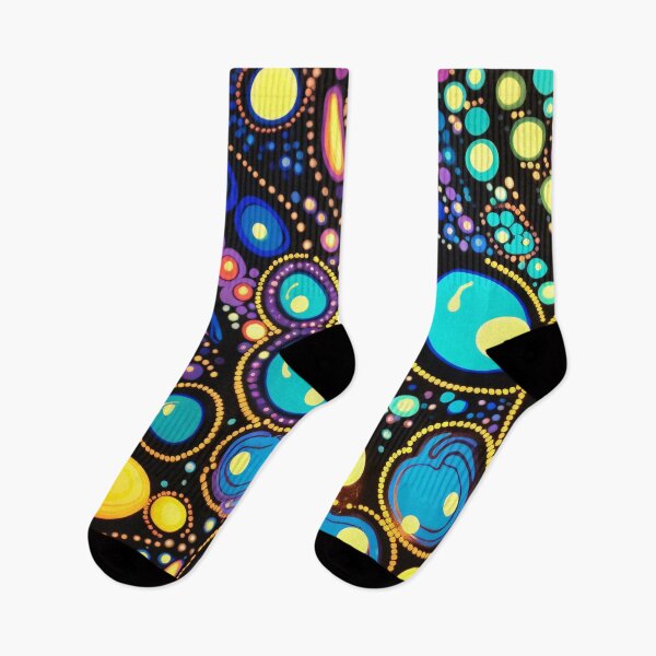 Item preview,  Colorful Cosmic Dance designed and sold by DeMuurdecoratie.