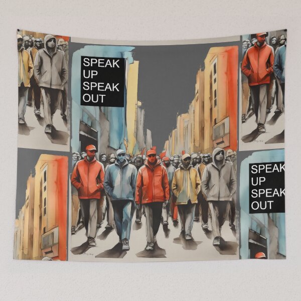 Item preview, Speaking Out: Voices Unite designed and sold by MillennialVibe.