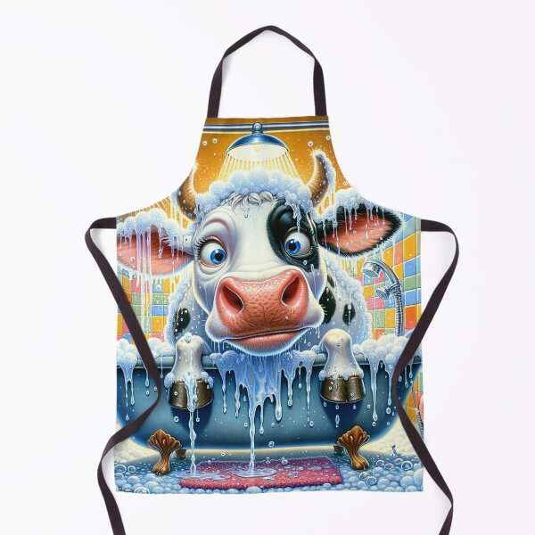 Item preview, Shower Spectacle - Cow's Colourful Bath Time Adventure designed and sold by Moo-larious Creations From Down Udder.