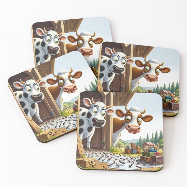 Item preview, Ant Invasion - Curious Cows and Farmyard Antics designed and sold by Moo-larious Creations From Down Udder.