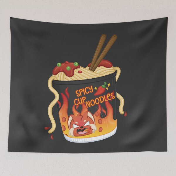 Aperçu de l'œuvre Spicy Cup Noodles créée et vendue par Kuroe Lemon.