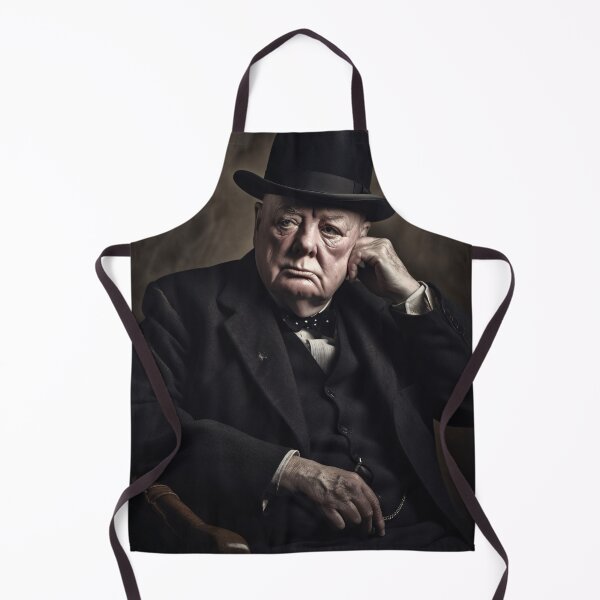 Item preview, Winston Churchill The Pensive Statesman designed and sold by DeMuurdecoratie.