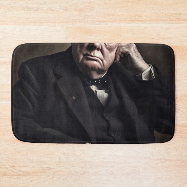 Item preview, Winston Churchill The Pensive Statesman designed and sold by DeMuurdecoratie.