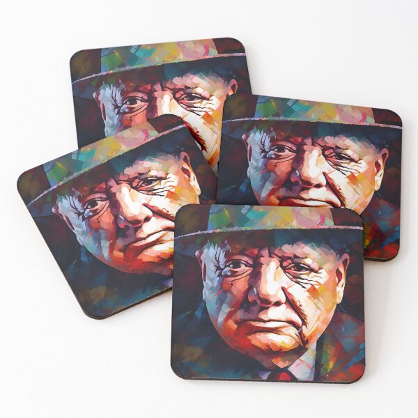 Item preview, Winston Churchill Colorful Perspective designed and sold by DeMuurdecoratie.