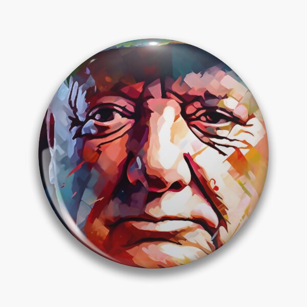 Item preview, Winston Churchill Colorful Perspective designed and sold by DeMuurdecoratie.