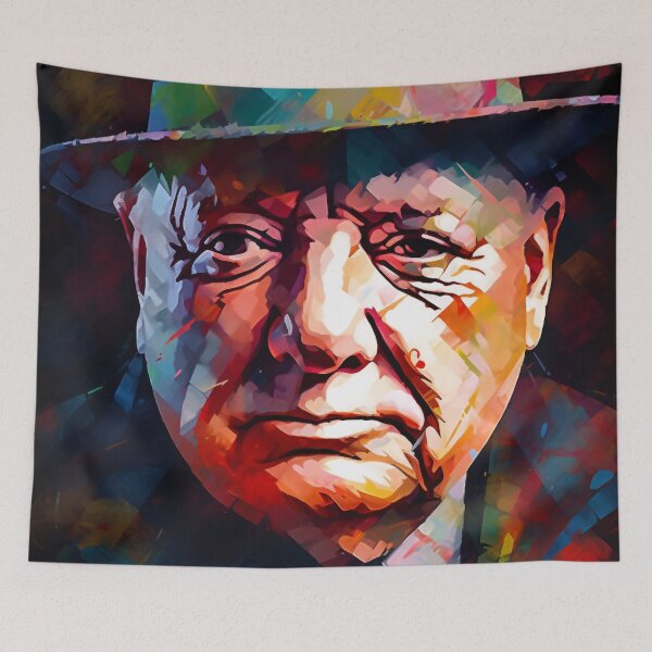 Item preview, Winston Churchill Colorful Perspective designed and sold by DeMuurdecoratie.
