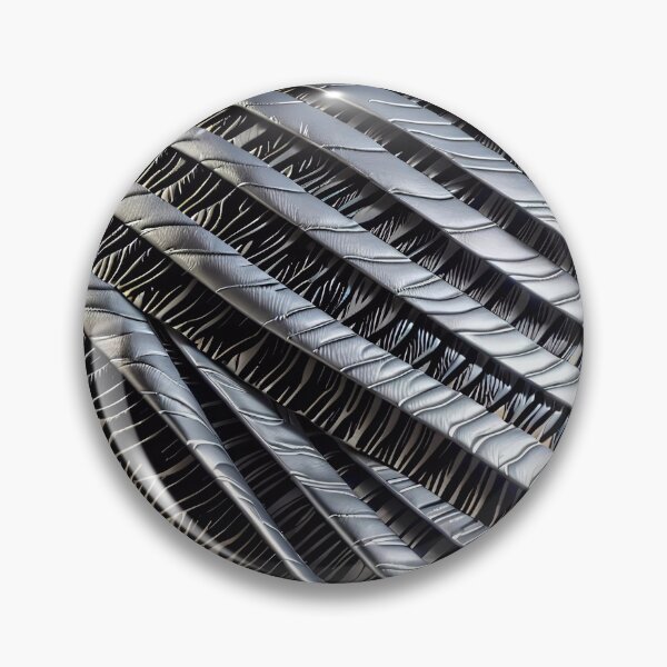 Item preview, Abstract Silver Zebra Skin Pattern designed and sold by TheArtOfPat.