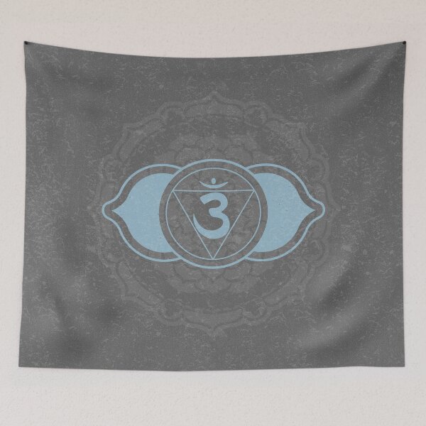Item preview, Third Eye Chakra Mandala - Slate + Sky designed and sold by Irene Estelle.