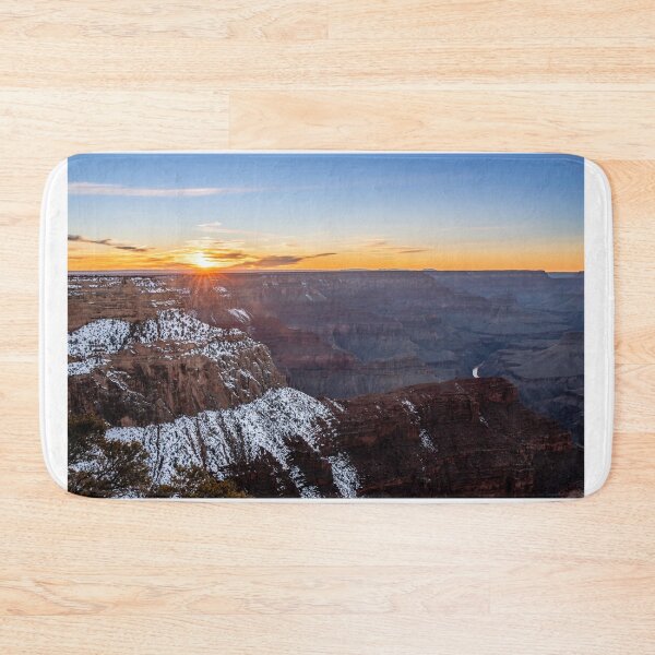 Item preview, Winter sunset on the Grand Canyon designed and sold by Tootalled Photography .