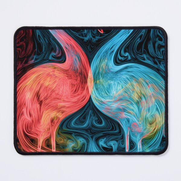 Item preview,  Entwined Flamingos designed and sold by DeMuurdecoratie.