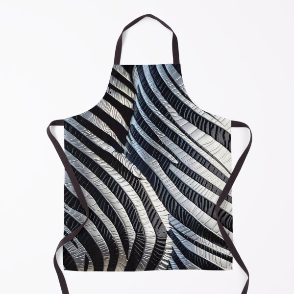 Item preview, Abstract Silver Zebra Skin Pattern designed and sold by TheArtOfPat.