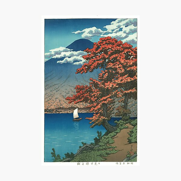 Item preview, Hasui Kawase Lake Chuzenji, Nikko designed and sold by TeeARTHY.
