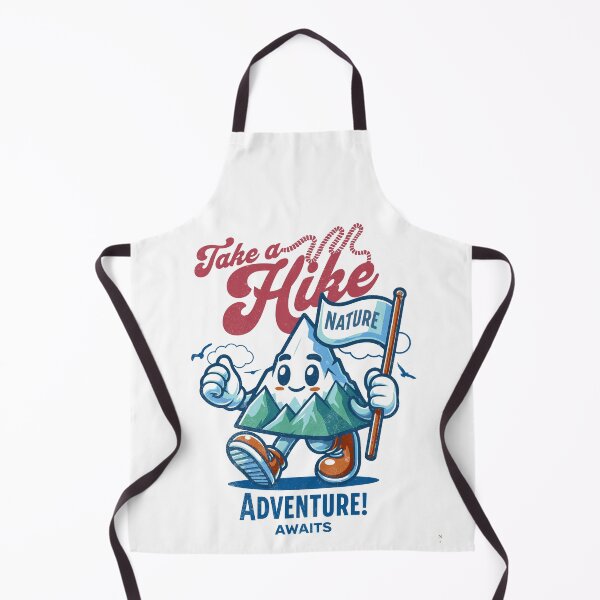 Item preview, Take a hike / Hiking Print designed and sold by Thehatinthecat.
