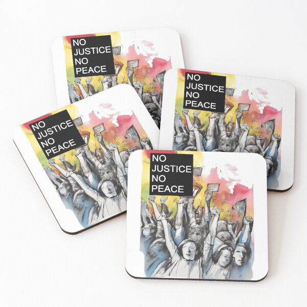 Item preview, Stand United: No Justice, No Peace designed and sold by MillennialVibe.