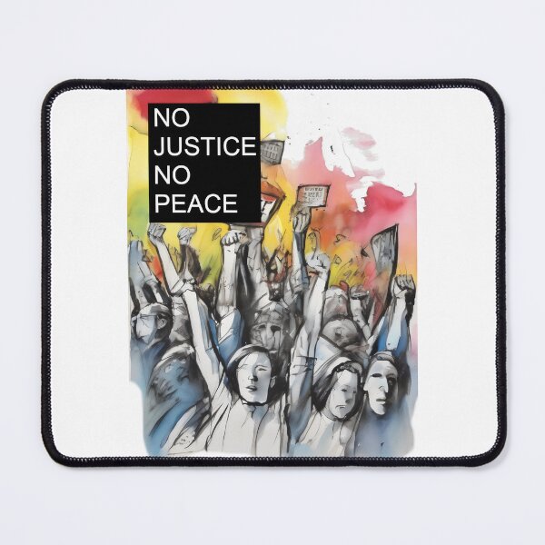 Item preview, Stand United: No Justice, No Peace designed and sold by MillennialVibe.