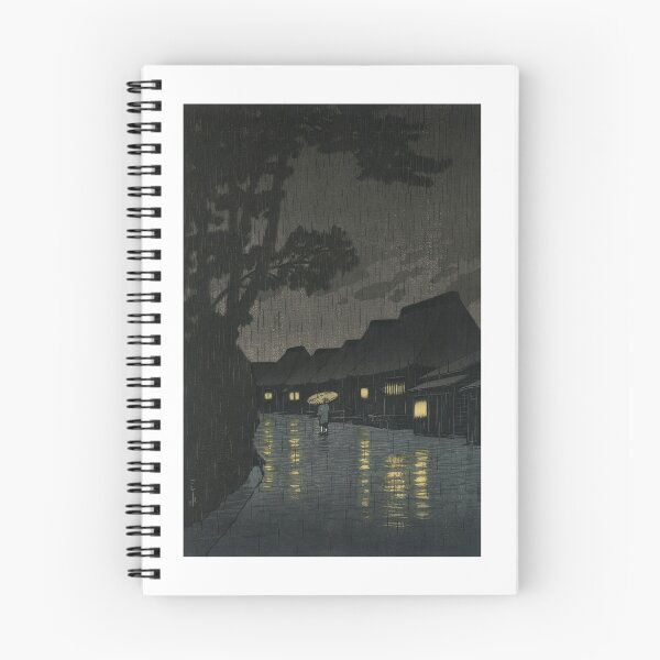 Item preview, Rainy Night at Maekawa Hasui Kawase  designed and sold by TeeARTHY.