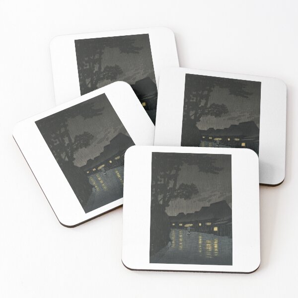 Item preview, Rainy Night at Maekawa Hasui Kawase  designed and sold by TeeARTHY.