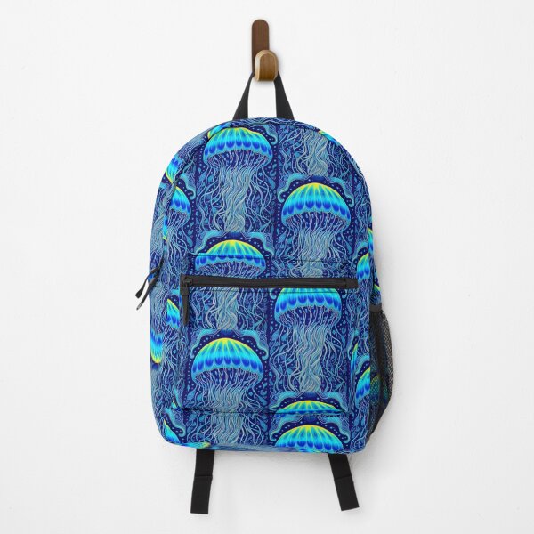 Item preview, Deep Sea Blue Jellyfish designed and sold by TheDarkWardrobe.