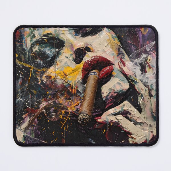 Item preview, Femme Fumee- A Symphony of Womanhood in Art Brut's Cigar Aria designed and sold by OlfactoART Studio.