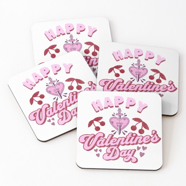 Item preview, Happy Valentines Day / Valentines Print designed and sold by Thehatinthecat.