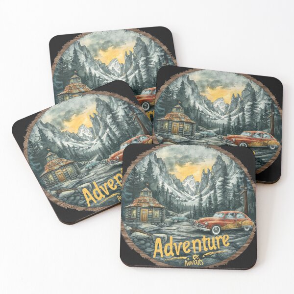 Item preview, Majestic Adventure Awaits: Vintage Cars Journey designed and sold by Ace Apparel  Attire.