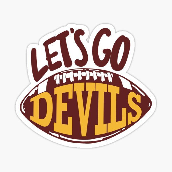 Item preview, Let’s Go Devils designed and sold by Katherine Mandeville.