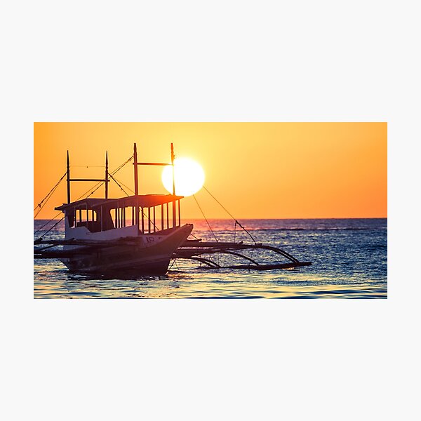 Item preview,   boat art,boat paintings,fishing boat painting,boat artwork,boat wall art, ocean art , sea art, sun art , blue art , boats art on metal,metal art prints,metal picture prints designed and sold by eyesight4vision.