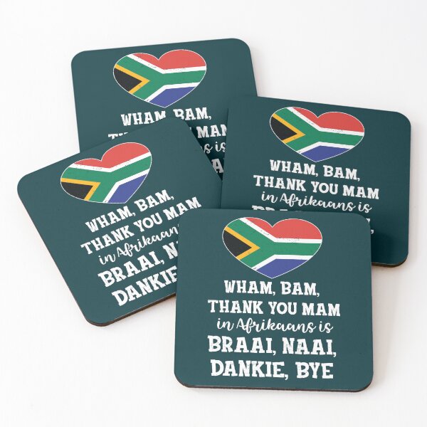 Item preview, Wham Bam Afrikaans Funny Hilarious Translation T designed and sold by robertotavian.