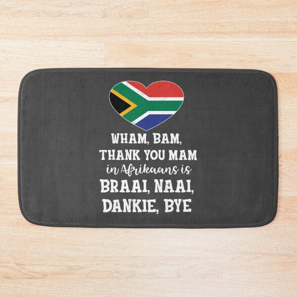 Item preview, Wham Bam Afrikaans Funny Hilarious Translation T designed and sold by robertotavian.
