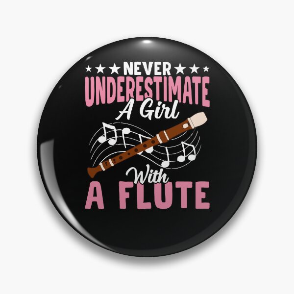Item preview, Girl With A Flute Music Expert Playing Lover Musician Player designed and sold by NovaGenArt.