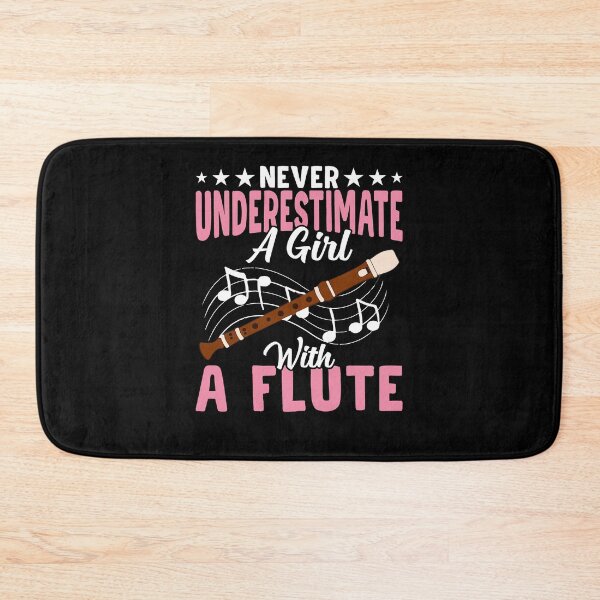 Item preview, Girl With A Flute Music Expert Playing Lover Musician Player designed and sold by NovaGenArt.