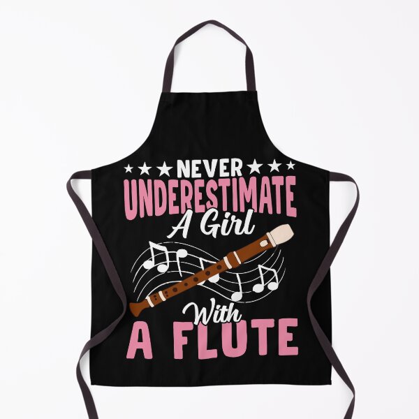 Item preview, Girl With A Flute Music Expert Playing Lover Musician Player designed and sold by NovaGenArt.