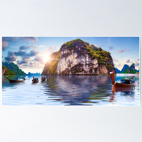 Item preview,   boat art,boat paintings,fishing boat painting,boat artwork,boat wall art, ocean art , sea art, sun art , blue art , boats art on metal,metal art prints,metal picture prints designed and sold by eyesight4vision.