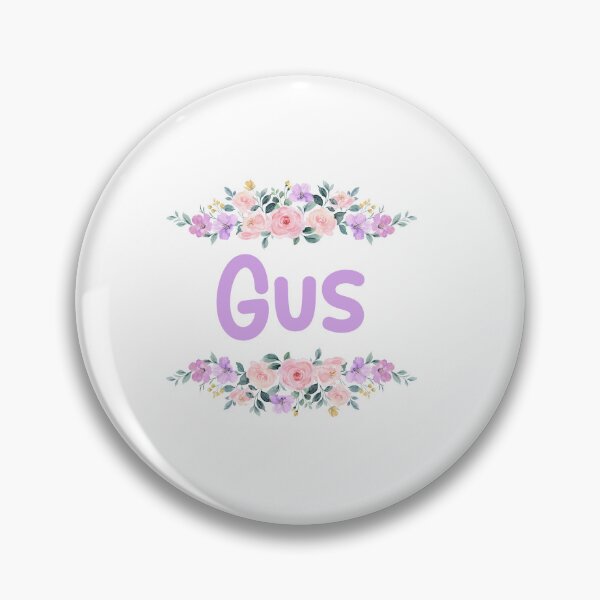 Item preview, Purple Flower Gus Name Label designed and sold by NormadWorld.