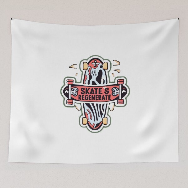 Item preview, Skate & Regenerate - Dynamic Skateboard Break Design designed and sold by NiftyWrx.