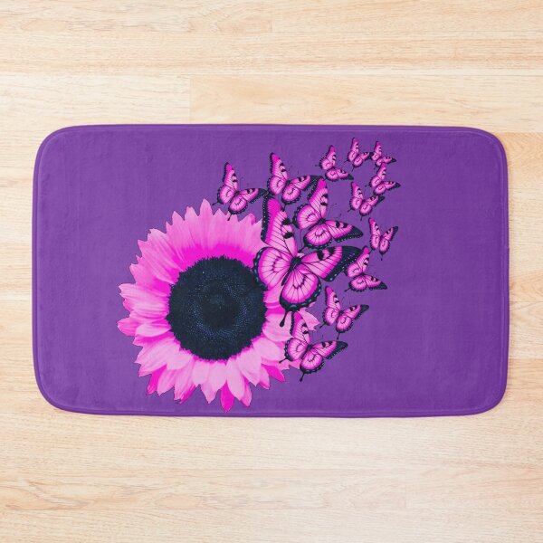 Item preview, Pink Flamingo Butterflies And Sunflower designed and sold by atroffire.