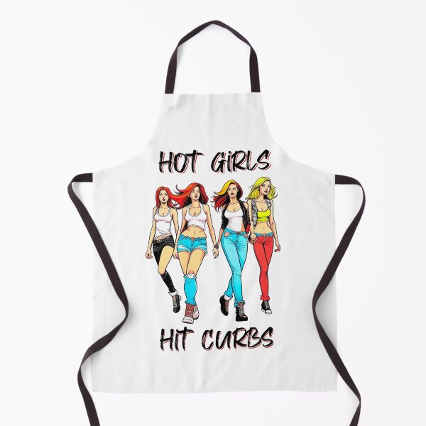 Item preview, Hot Girls Hit Curbs designed and sold by Belarte.shop.
