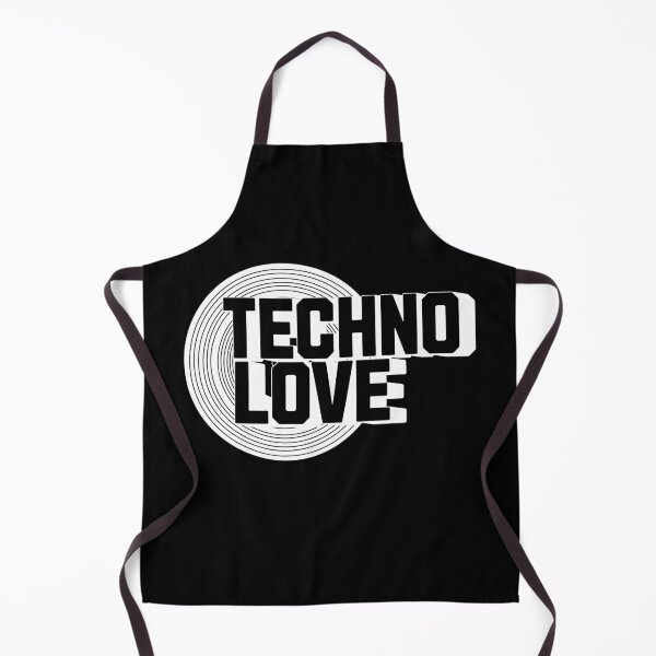 Artikelvorschau, TECHNO - Vinyl Love (Weiß) entworfen und verkauft von Discothreadz.