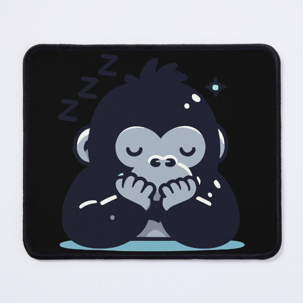 Item preview, Cute Gorilla Sleeping designed and sold by BluRockDesigns.